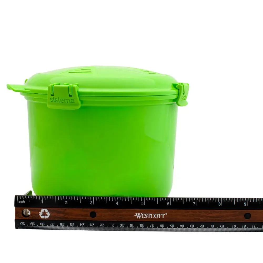Sistema Lime Green Rice Microwave Multicooker Steamer Hard to find color!